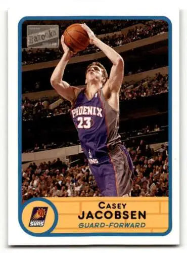 Original gloss 2003 Bazooka #176 Casey Jacobsen Phoenix Suns basketball card EX/NM