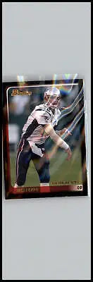 Tom Brady 2003 Bowman #14 Trading Card featuring New England Patriots memorabilia