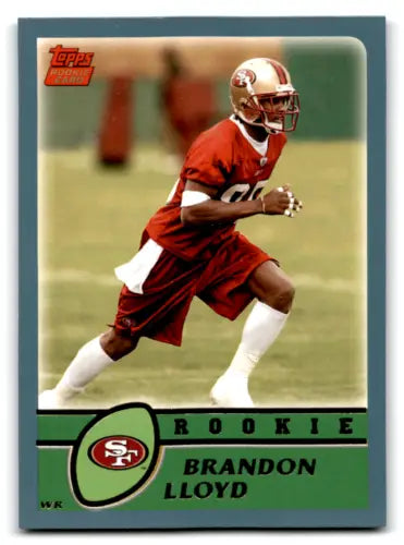 Brandon Lloyd Rookie 49ers Card 2003 Topps #331 Original Gloss NM-MT