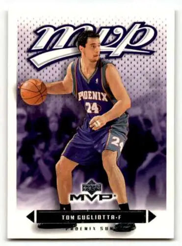 Tom Gugliotta Phoenix Suns 2003 Upper Deck MVP basketball card with original gloss