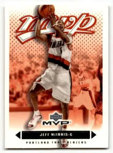 2003 Upper Deck MVP #148 Jeff McInnis Portland Trail Blazers original gloss card