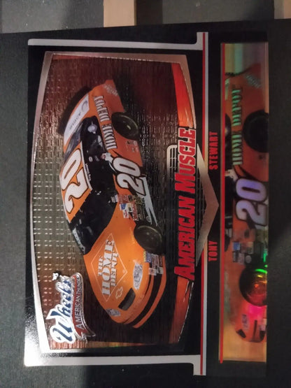 Tony Stewart racing card from 2003 Wheels American Thunder American Muscle set