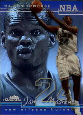 2004-05 Fleer Showcase Jamal Mashburn basketball card New Orleans Hornets NM-MT