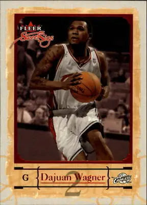 2004-05 Fleer Sweet Sigs Dajuan Wagner Cleveland Cavaliers NBA Card NM-MT