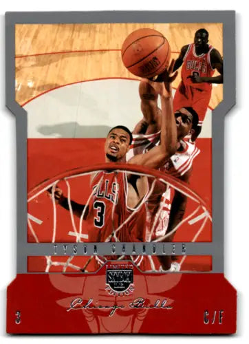 Tyson Chandler basketball card 2004-05 SkyBox LE original gloss EX/NM Bulls