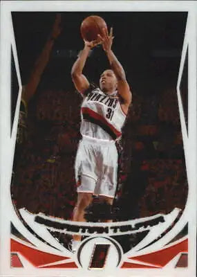 Basketball player shooting featured on 2004-05 Topps Chrome Sebastian Telfair card