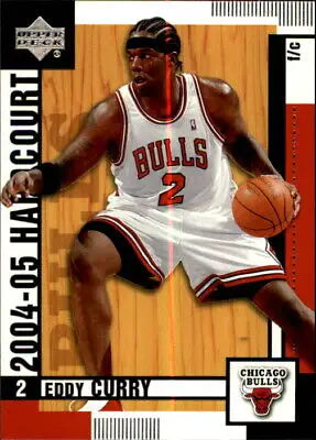 2004-05 Upper Deck Hardcourt #11 Eddy Curry Chicago Bulls NBA Basketball Card NM