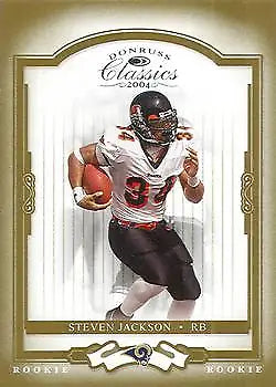 Steven Jackson rookie card from 2004 Donruss Classics #230 St. Louis Rams NFL NM-MT