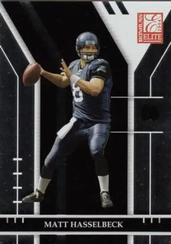 Matt Hasselbeck 2004 Donruss Elite #86 football card with original gloss in NM-MT condition