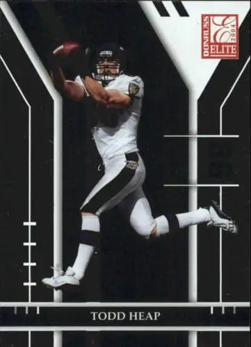 Todd Heap 2004 Donruss Elite #9 football card with original gloss from Ravens