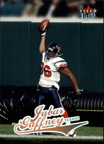 2004 Fleer Ultra #43 Jabar Gaffney NM-MT Texans original gloss football trading card