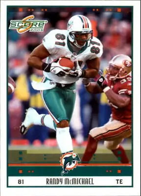 2005 Score #151 Randy McMichael Miami Dolphins Football Card NFL Sports NM-MT