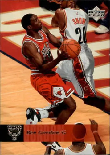 2006-07 Upper Deck #25 Ben Gordon NM-MT Bulls basketball card with original gloss