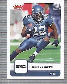 Darrell Jackson Seattle Seahawks football card from 2006 Fleer #88 NM-MT condition