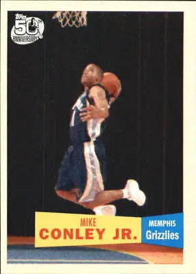 Mike Conley Jr rookie card from 2007-08 Topps 1957-58 Variations, NM-MT condition