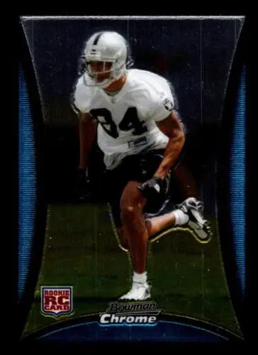 2008 Bowman Chrome BC31 Arman Shields rookie card with original gloss Raiders ID:68709