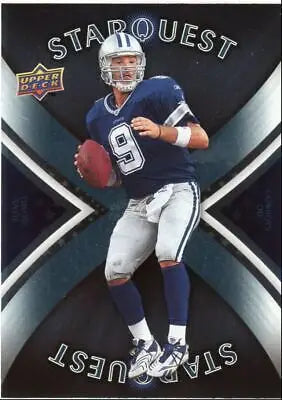 Troy Aikman football card from 2008 Upper Deck StarQuest Dallas Cowboys #SQ30