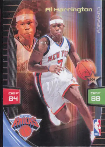 Al Harrington 2009-10 Adrenalyn XL Special New York Knicks Basketball Card NM-MT