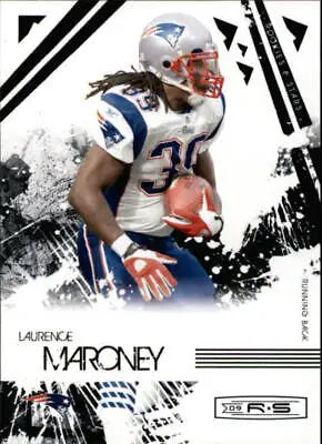 2009 Donruss Rookies and Stars #58 Laurence Maroney New England Patriots football card