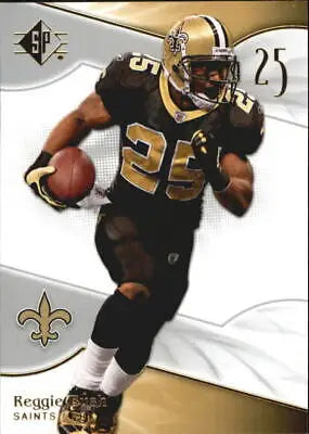 Reggie Bush 2009 SP Authentic Retail #40 New Orleans Saints Football Card NM-MT