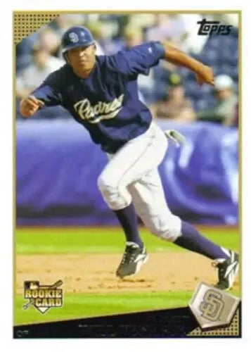 2009 Topps #51 Will Venable NM-MT RC showcasing original gloss rookie Padres card