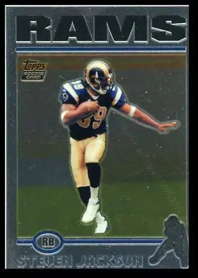 Steven Jackson 2010 Topps Anniversary Reprints St. Louis Rams card #325