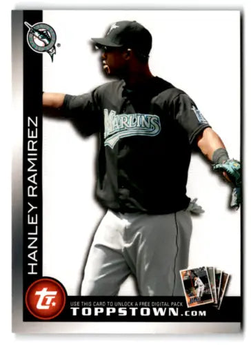 2010 Topps Ticket to Topps Town TTT3 Hanley Ramirez baseball card with original gloss