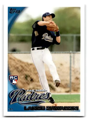 2010 Topps Update Lance Zawadzki NM-MT RC Rookie baseball card with original gloss