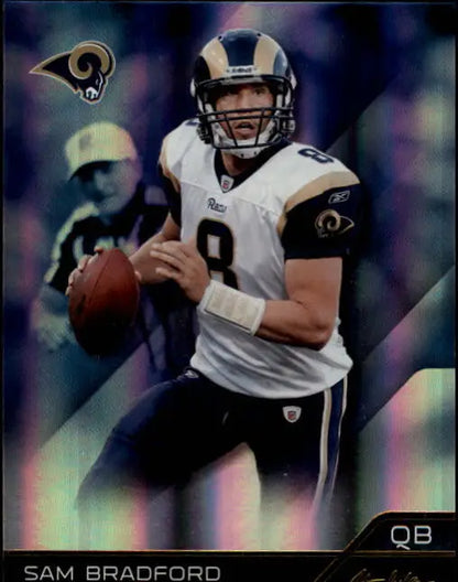 Sam Bradford 2011 Absolute Memorabilia football card for St Louis Rams fans