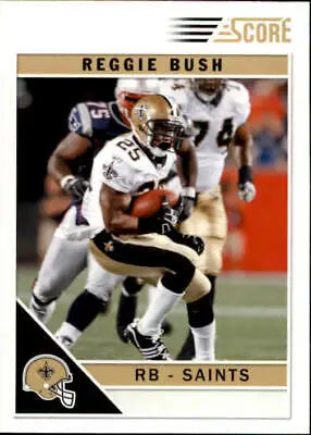 Reggie Bush 2011 Score #184 New Orleans Saints Football Card NFL Sports NM-MT