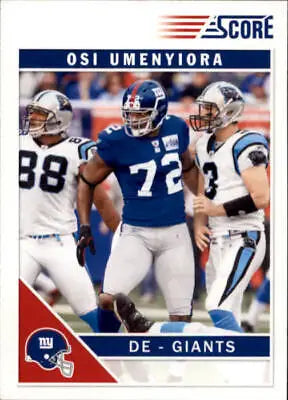 Osi Umenyiora 2011 Score New York Giants Football Card NFL Sports NM-MT