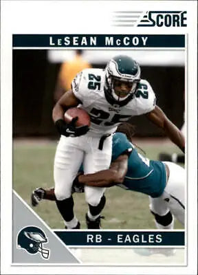 LeSean McCoy Philadelphia Eagles Football Card 2011 Score #223 NFL Sports NM-MT