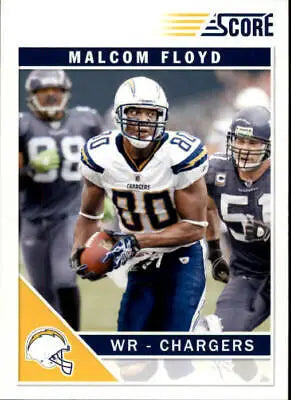 Malcom Floyd San Diego Chargers Football trading card 2011 Score #240 NM-MT condition