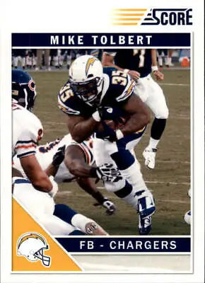 2011 Score #241 Mike Tolbert San Diego Chargers Football Card NFL Sports NM-MT