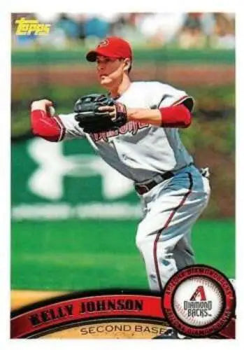 2011 Topps #419 Kelly Johnson NMMT Diamondbacks original gloss baseball card