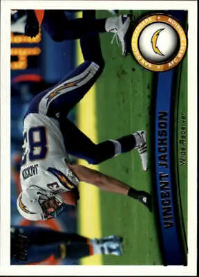 Vincent Jackson San Diego Chargers NFL Football Card from 2011 Topps #431 NM-MT