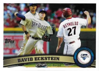 2011 Topps #51 David Eckstein NM-MT Padres Original Gloss Baseball Card