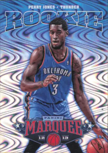 Perry Jones Rookie Card from 2012-13 Panini Marquee featuring Oklahoma City Thunder