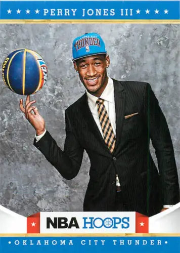 Perry Jones III 2012-13 NBA Hoops trading card for Oklahoma City Thunder fans