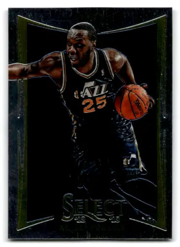 Basketball trading card 2012-13 Panini Select #115 Al Jefferson original gloss Jazz