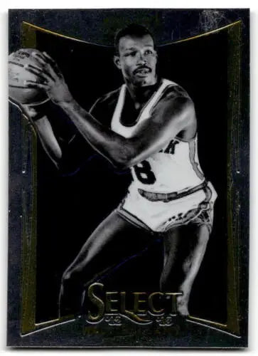 Basketball card featuring Walt Bellamy from 2012-13 Panini Select with original gloss