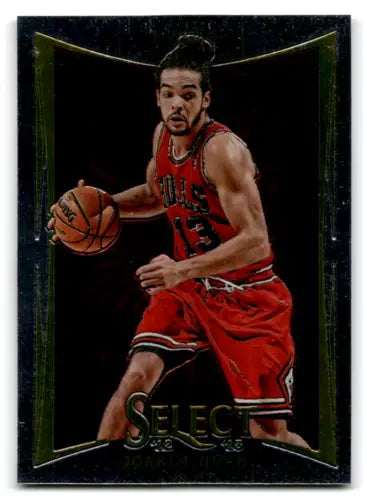 Joakim Noah basketball card from 2012-13 Panini Select with original gloss finish