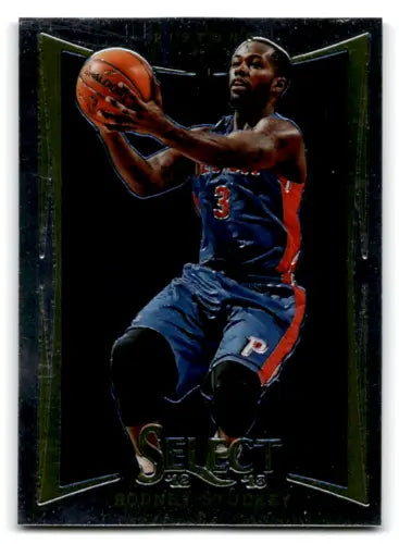 Rodney Stuckey 2012-13 Panini Select trading card with original gloss from Pistons