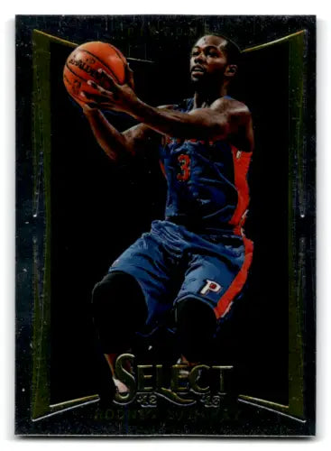 Basketball trading card featuring Rodney Stuckey from 2012-13 Panini Select, original gloss