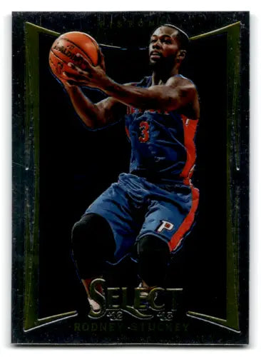 Rodney Stuckey basketball card from 2012-13 Panini Select with original gloss