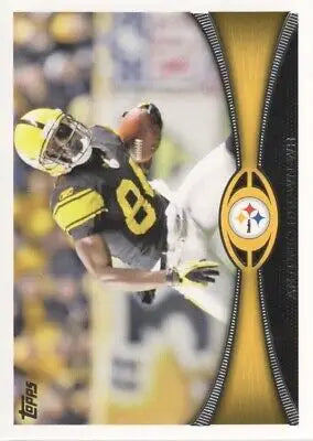 Antonio Brown Pittsburgh Steelers NFL Football Card 2012 Topps #223 in NM-MT condition