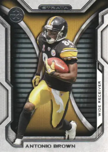 Antonio Brown 2012 Topps Strata #42 NFL Football Card Pittsburgh Steelers NM-MT