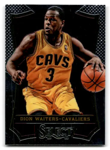 Dion Waiters basketball card from 2013-14 Panini Select with original gloss finish