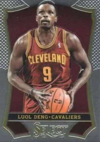 Luol Deng basketball card from 2013-14 Panini Select with original gloss finish