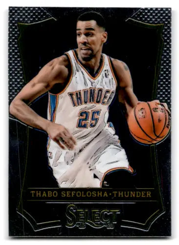 Thabo Sefolosha basketball card from 2013-14 Panini Select with original gloss finish